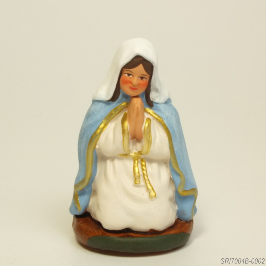 祈るマリア様 - サントン人形 7cm