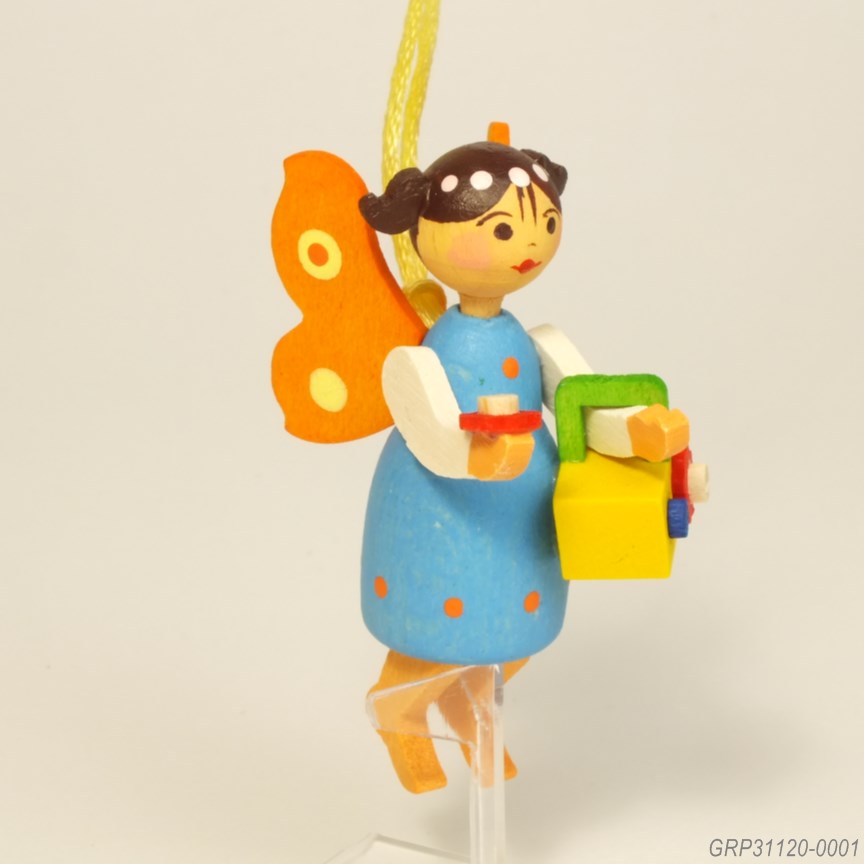 妖精、フラワーバスケット