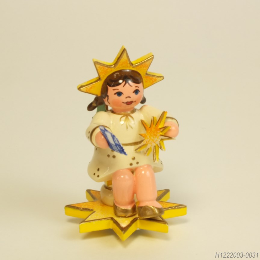 星を磨く天使