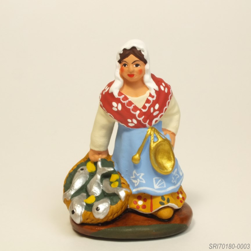 漁師の奥さん - サントン7cm