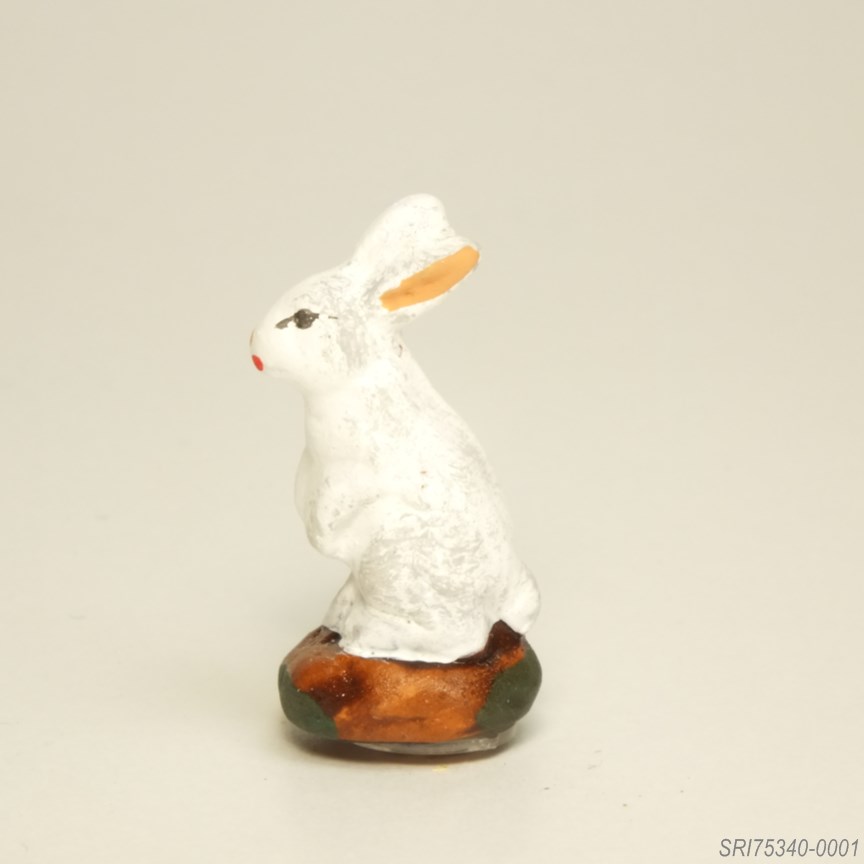 立っているウサギ - サントン人形 7cm