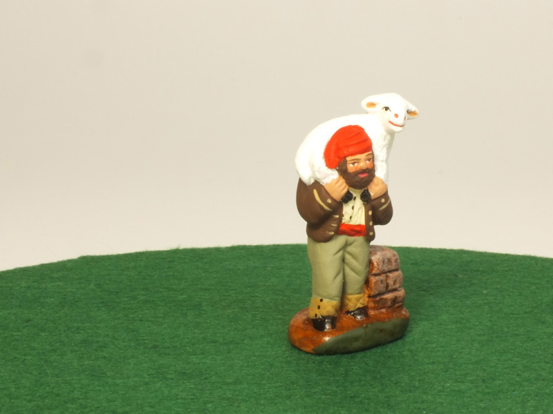 羊飼い - サントン人形 4cm